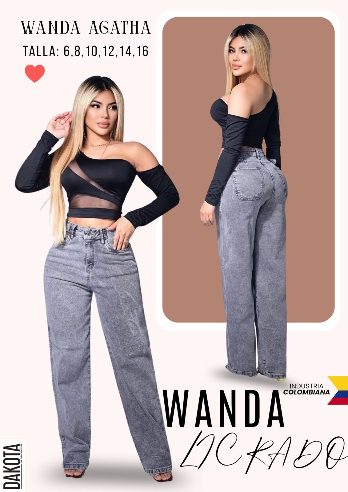 Jeans Wanda agatha