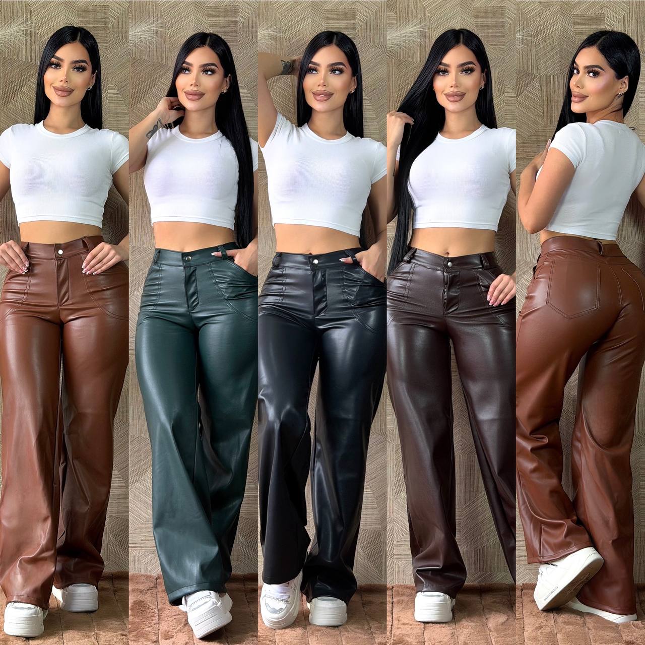 Hermoso pantalon cuerina